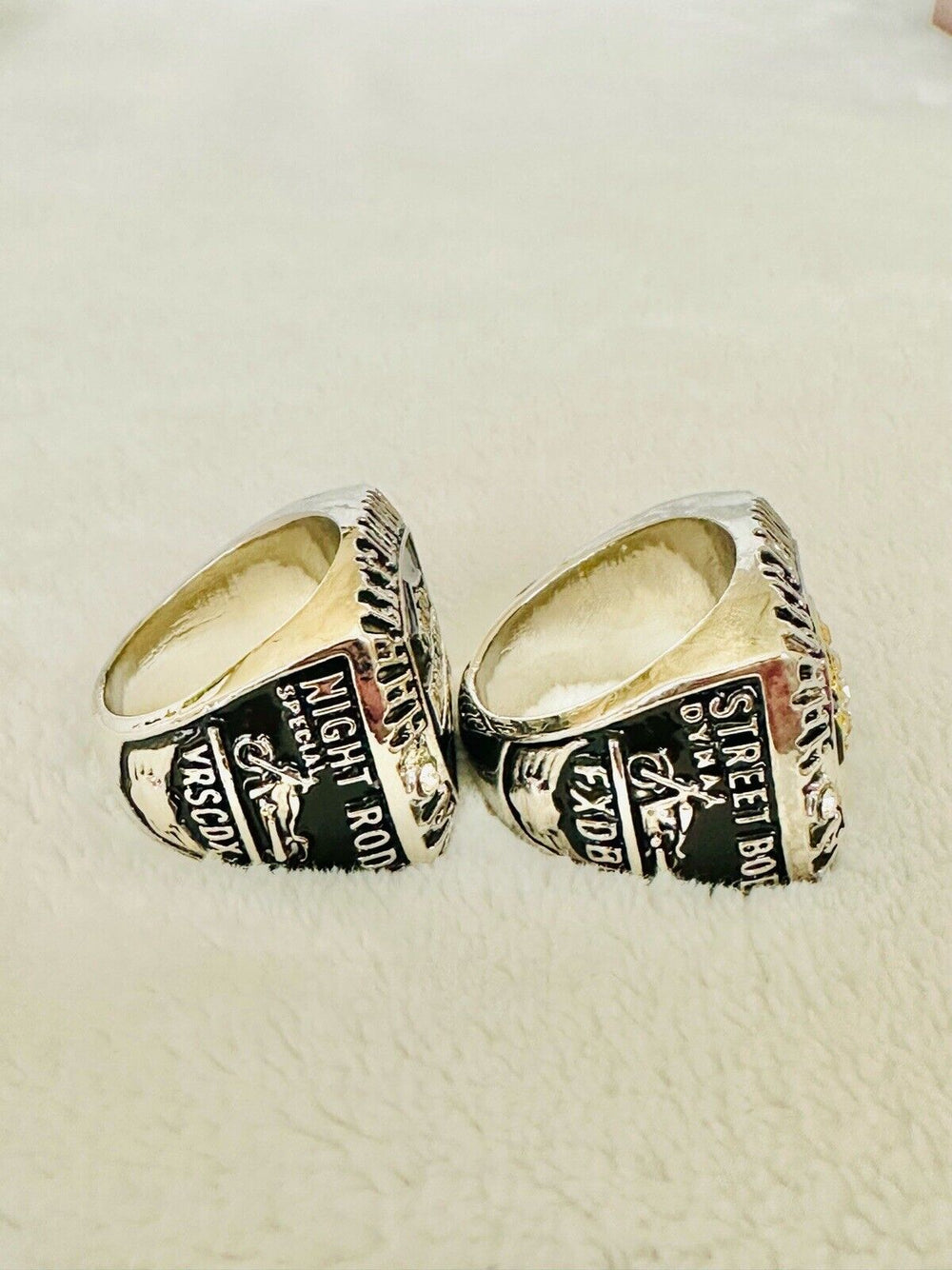 2 PCS Harley Davidson Ring: Night/Street Rod Special HOG, USA SHIP - EB Sports Champion's Cache