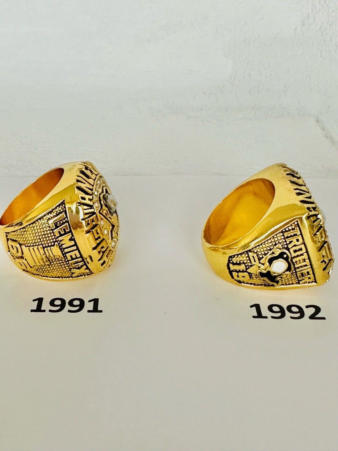 Pittsburgh Penguins 18k GP Championship Ring  SHIP          PICK YOUR RING - EB Sports Champion's Cache