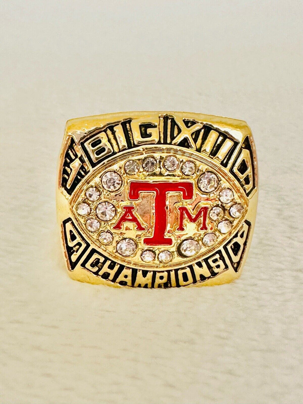 1998 Texas A&M Aggies BIG 12 Championship Commerative Fan Ring W Box, US SHIP - EB Sports Champion's Cache