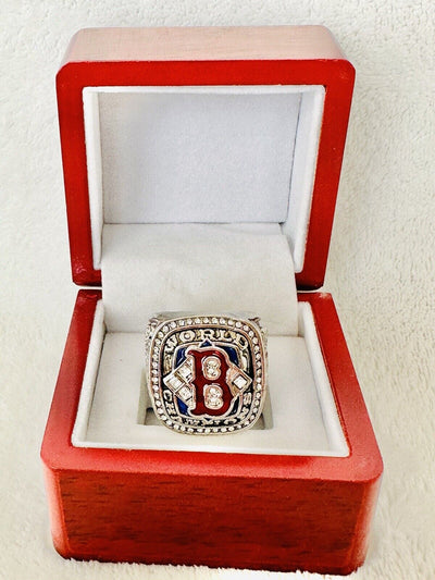 2004 Red Sox World Series Silver Championship Ring W Box,  SHIP - EB Sports Champion's Cache