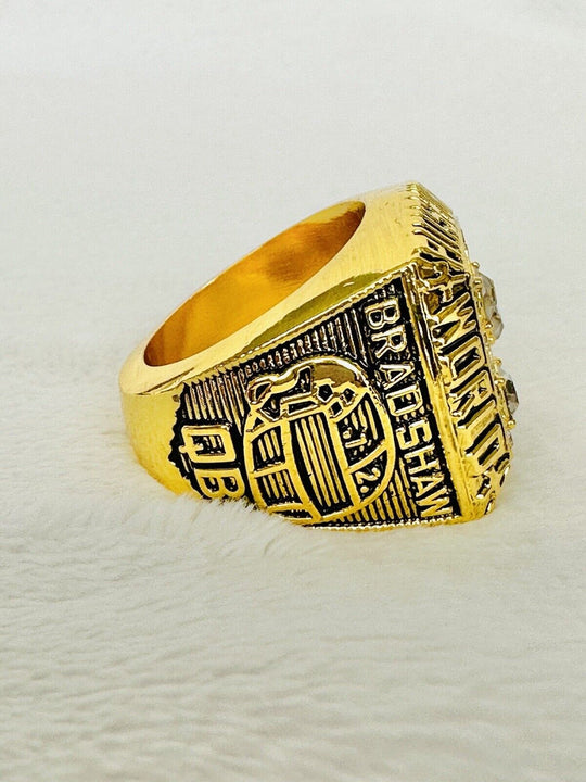 1978 Pittsburgh Steelers Ring W Box Super Bowl Championship Replica, USA SHIP - EB Sports Champion's Cache