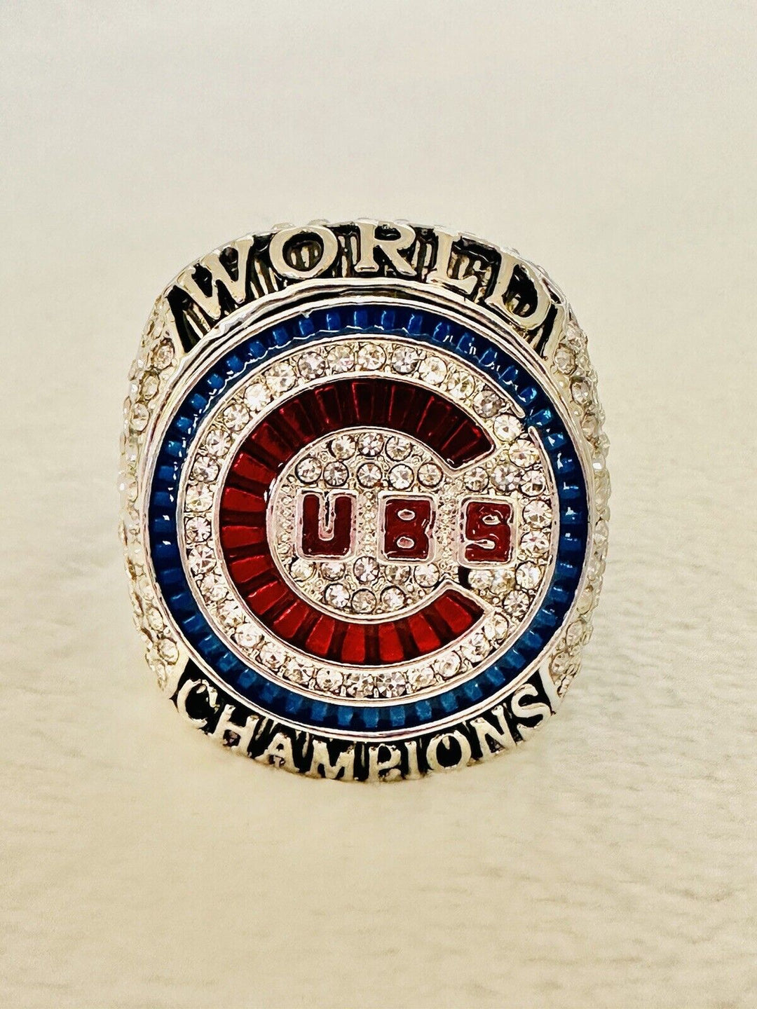 2016 Chicago Cubs World Series Championship Ring,  SHIP Rizzo - EB Sports Champion's Cache