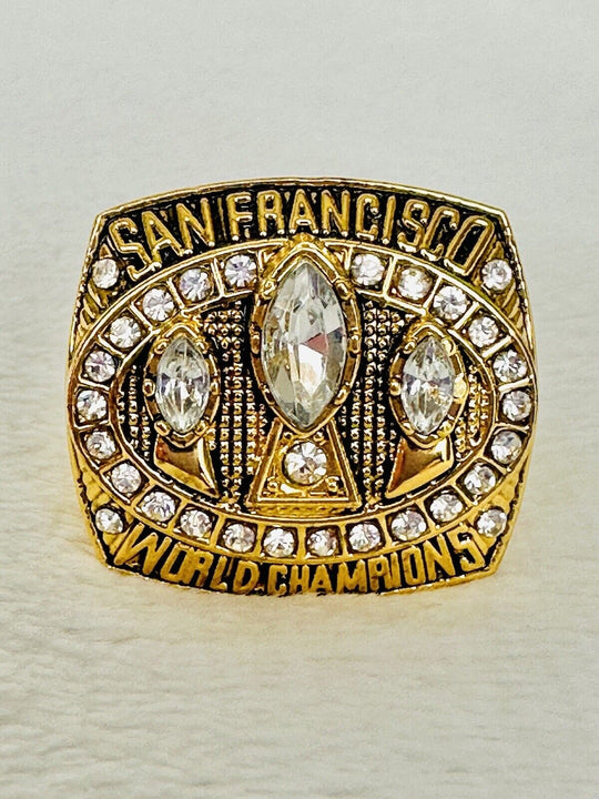 1988 San Francisco 49ers Jerry Rice Ring W Box Championship, USA SHIP - EB Sports Champion's Cache