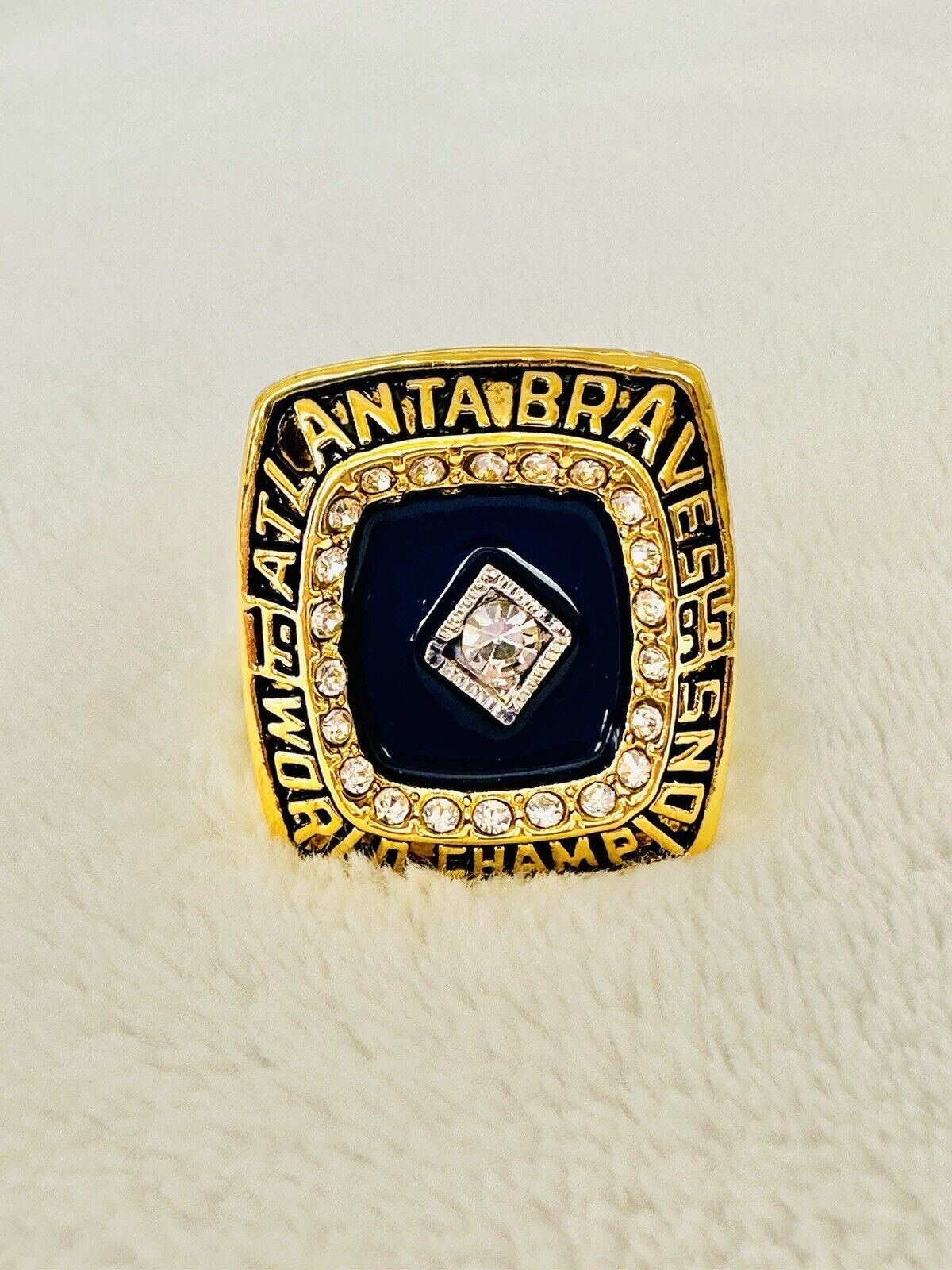 1995 Atlanta Braves World Series Champs Ring, Glavine, USA  SHIP - EB Sports Champion's Cache