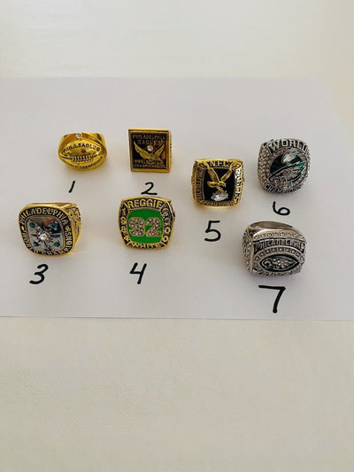 Philadelphia Eagles NFL Championship Ring USA Seller (Gold plating) PICK YOUR # - EB Sports Champion's Cache