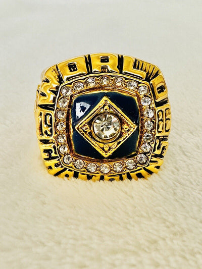 1986 New York Mets World Series Championship Ring,  SHIP - EB Sports Champion's Cache