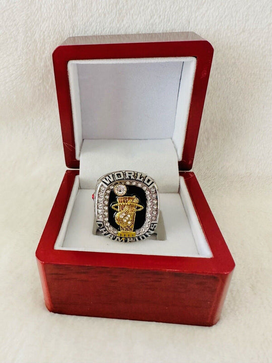 2012 Miami Heat Championship Ring W Box, Ships From The US - EB Sports Champion's Cache