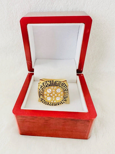 1988 Edmonton Oilers Stanley Cup Championship Ring W Box,  SHIP - EB Sports Champion's Cache