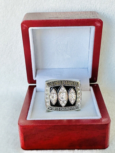 1983 Oakland Raiders Replica Championship Ring W Box, US SHIP - EB Sports Champion's Cache