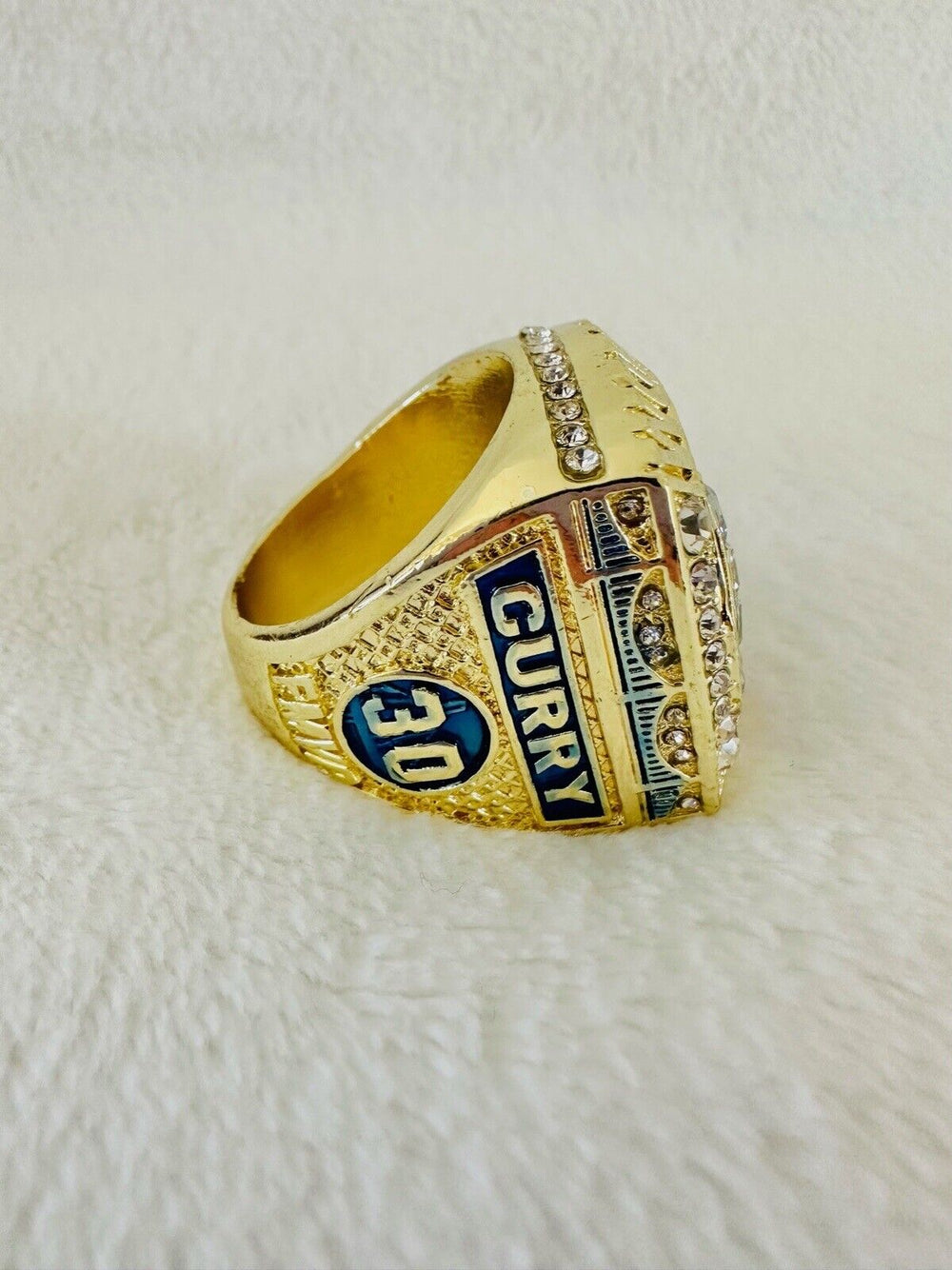 Golden State Warriors Latest NBA Championship Ring,  SHIP Stephen Curry - EB Sports Champion's Cache