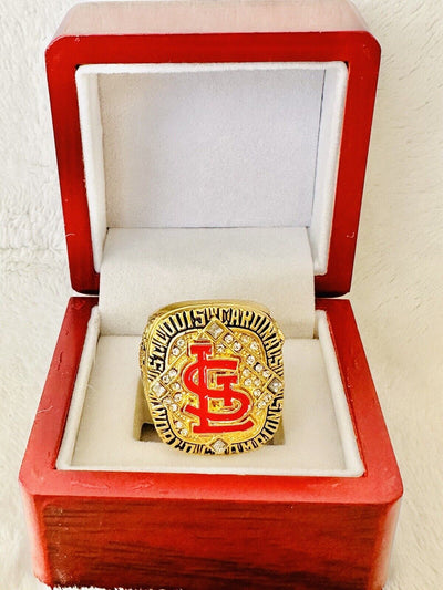 2006 St Louis Cardinals World Series Championship Ring W Box,  SHIP - EB Sports Champion's Cache