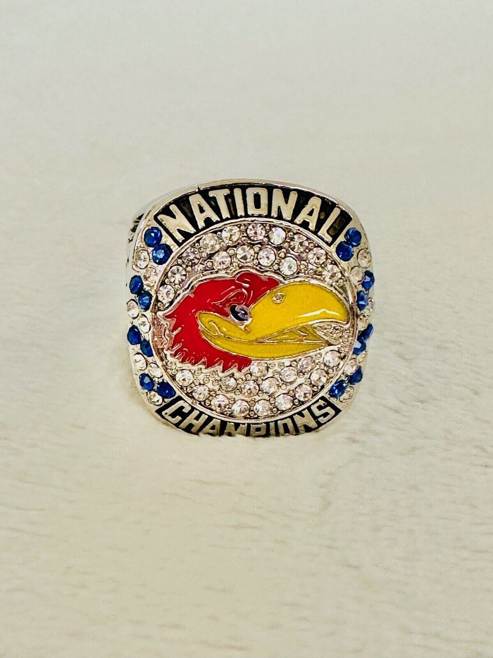 2022 Kansas Jayhawks Basketball National Championship Ring W Box, US SHIP - EB Sports Champion's Cache