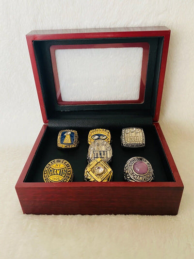 N Y Giants Ultimate Collection Championship Ring SET W Box, US Ship NFL/MLB - EB Sports Champion's Cache