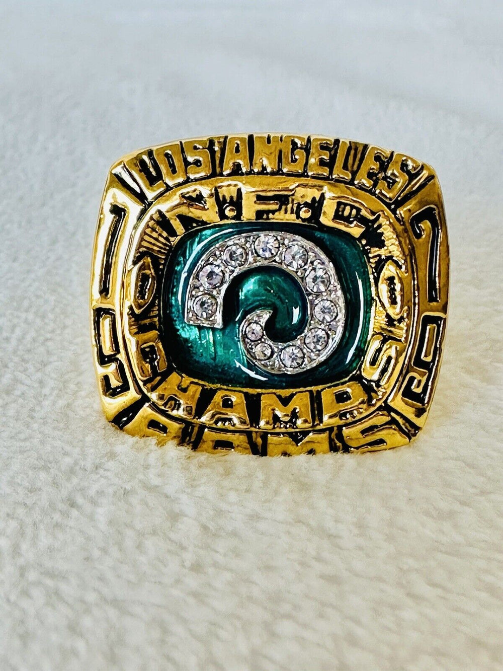 1979 St Louis Rams NFC Championship Ring W Box, US SHIP - EB Sports Champion's Cache