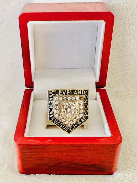 1997 Cleveland Indians NL Championship Ring W Box,  SHIP - EB Sports Champion's Cache