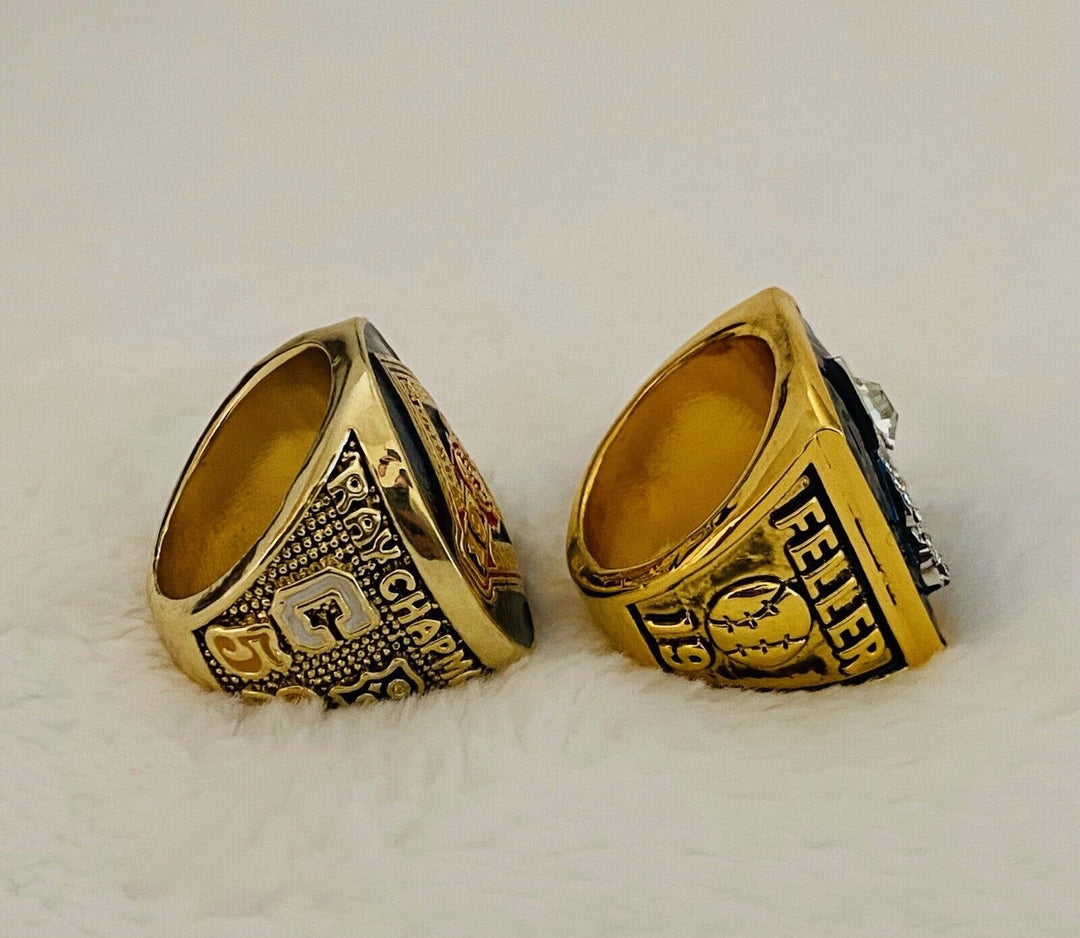 2 PCS Cleveland Indians World Series Championship Ring Set,  SHIP - EB Sports Champion's Cache