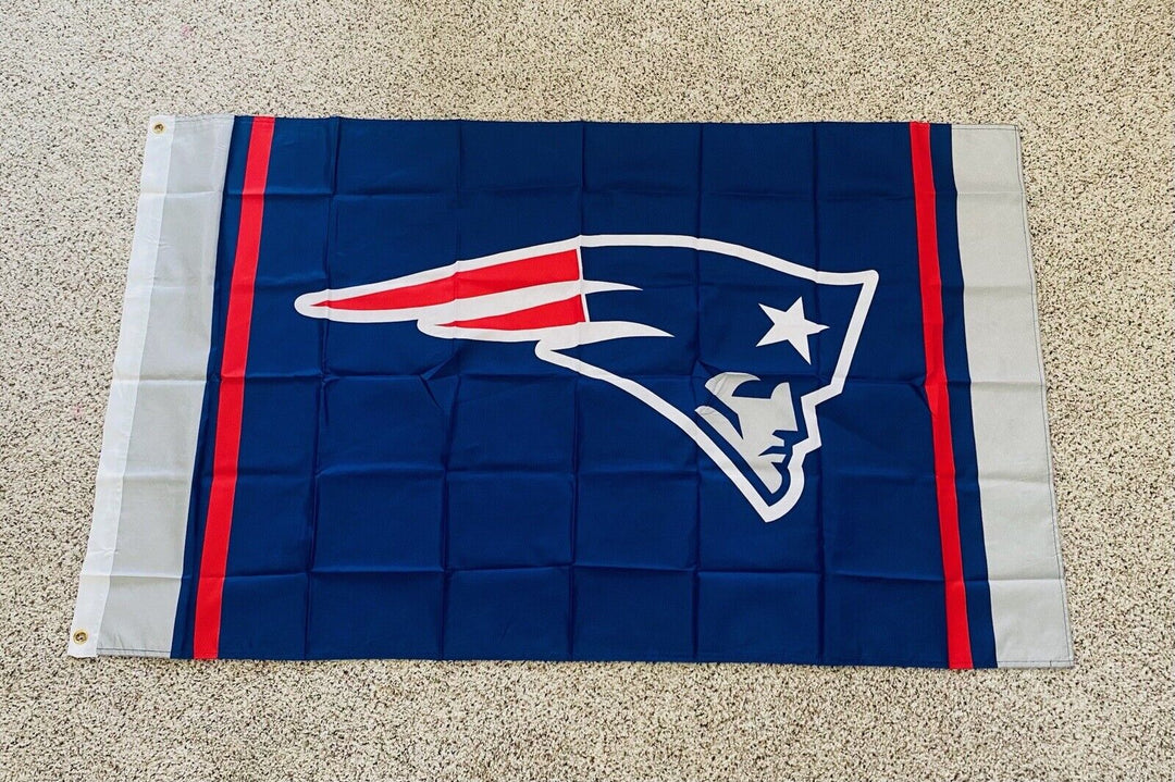 New England Patriots Flag 3X5 Banner American Football NFL FAST FREE Shipping - EB Sports Champion's Cache