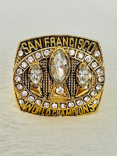 1988 San Francisco 49ers Jerry Rice Ring - Super Bowl Championship, USA SHIP - EB Sports Champion's Cache