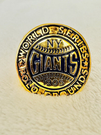1905 New York Giants World Series Championship Ring,  SHIP - EB Sports Champion's Cache