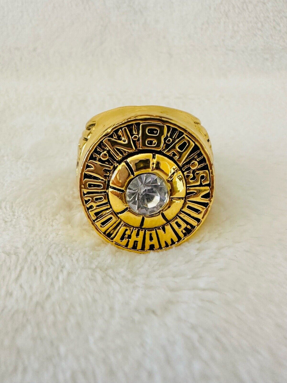 1971 Milwaukee Bucks Ring Kareem Jabbar Championship Ring W Box,  SHIP - EB Sports Champion's Cache