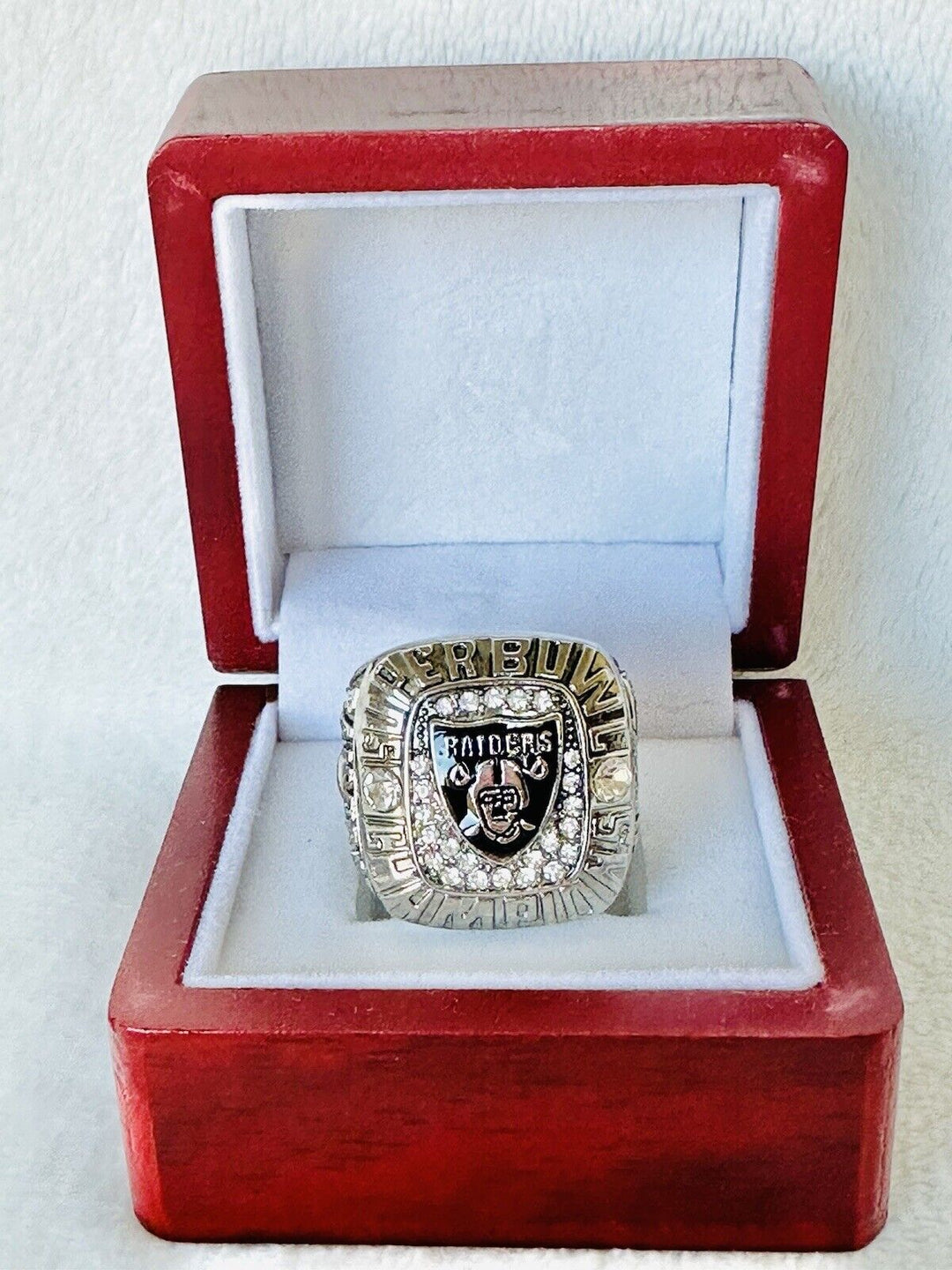 2014 Oakland Raiders Replica AFC Championship Ring W Box, US SHIP - EB Sports Champion's Cache