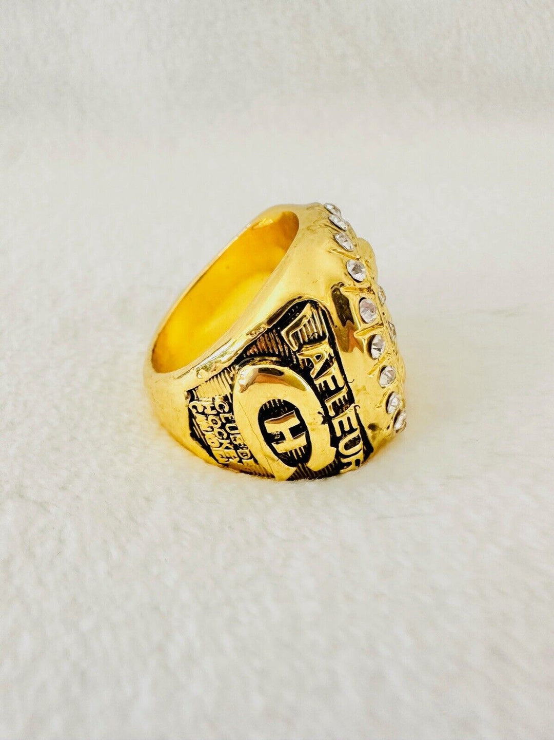 1979 Canadiens Stanley Cup 18k GP Brass Championship Ring,  SHIP - EB Sports Champion's Cache