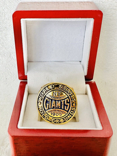 1905 New York Giants World Series Championship Ring W Box,  SHIP - EB Sports Champion's Cache