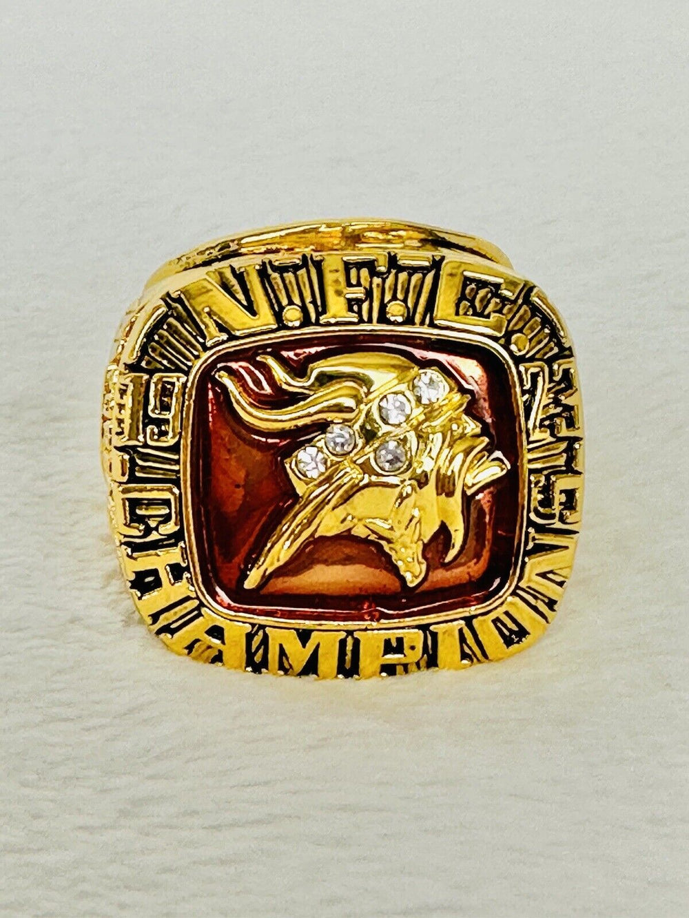 1973 Minnesota Vikings NFC Championship Ring, W Box, US SHIP - EB Sports Champion's Cache