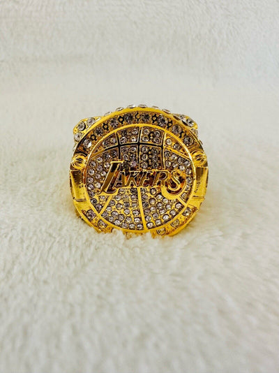 2010 Los Angeles Lakers NBA Championship Replica Ring,  SHIP - EB Sports Champion's Cache