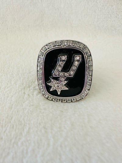 1999 NBA San Antonio Spurs World Championship Replica Ring,  SHIP - EB Sports Champion's Cache