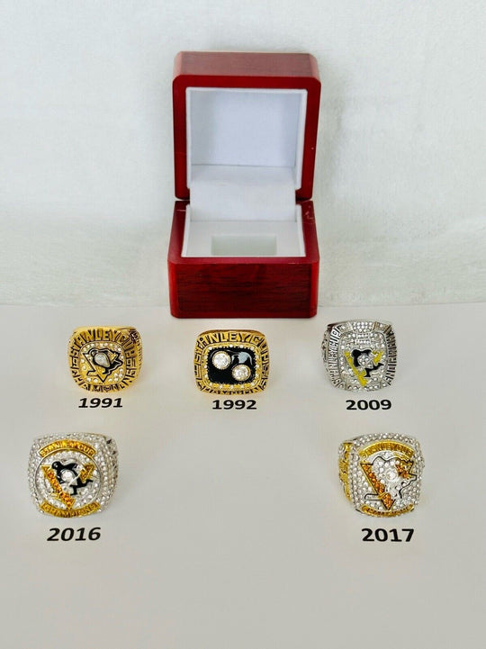 Pittsburgh Penguins 18k GP Championship Ring W Box,  SHIP    PICK YOUR RING - EB Sports Champion's Cache