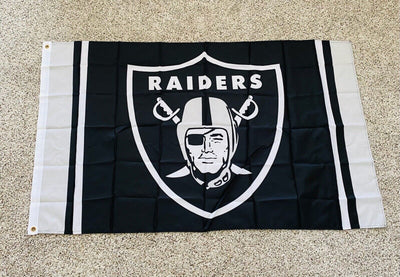 Las Vegas Raiders 3x5 Foot Flag Banner New Oakland, FAST US SHIP!!! - EB Sports Champion's Cache