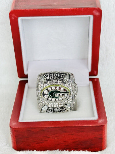 Aaron Rodgers Green Bay Packers Championship Replica Ring W Box, US SHIP - EB Sports Champion's Cache