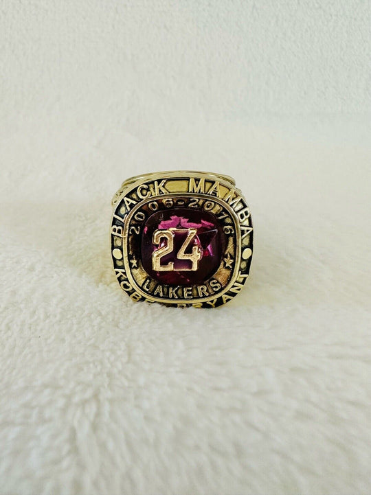 Kobe Bryant #24 Black Mamba Lakers Hall Of Fame Ring W BOX,  SHIP - EB Sports Champion's Cache