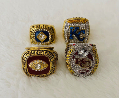 Kansas City Ultimate Ultimate Collection Championship Ring SET,  SHIP - EB Sports Champion's Cache