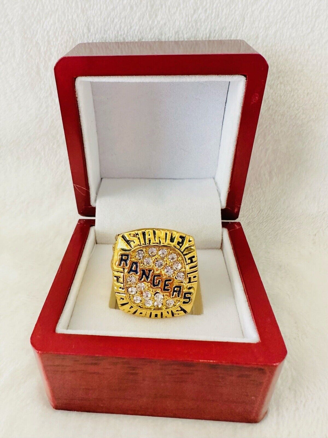 1994 New York Rangers MESSIER Ring W Box, Stanley Cup Championship,  SHIP - EB Sports Champion's Cache