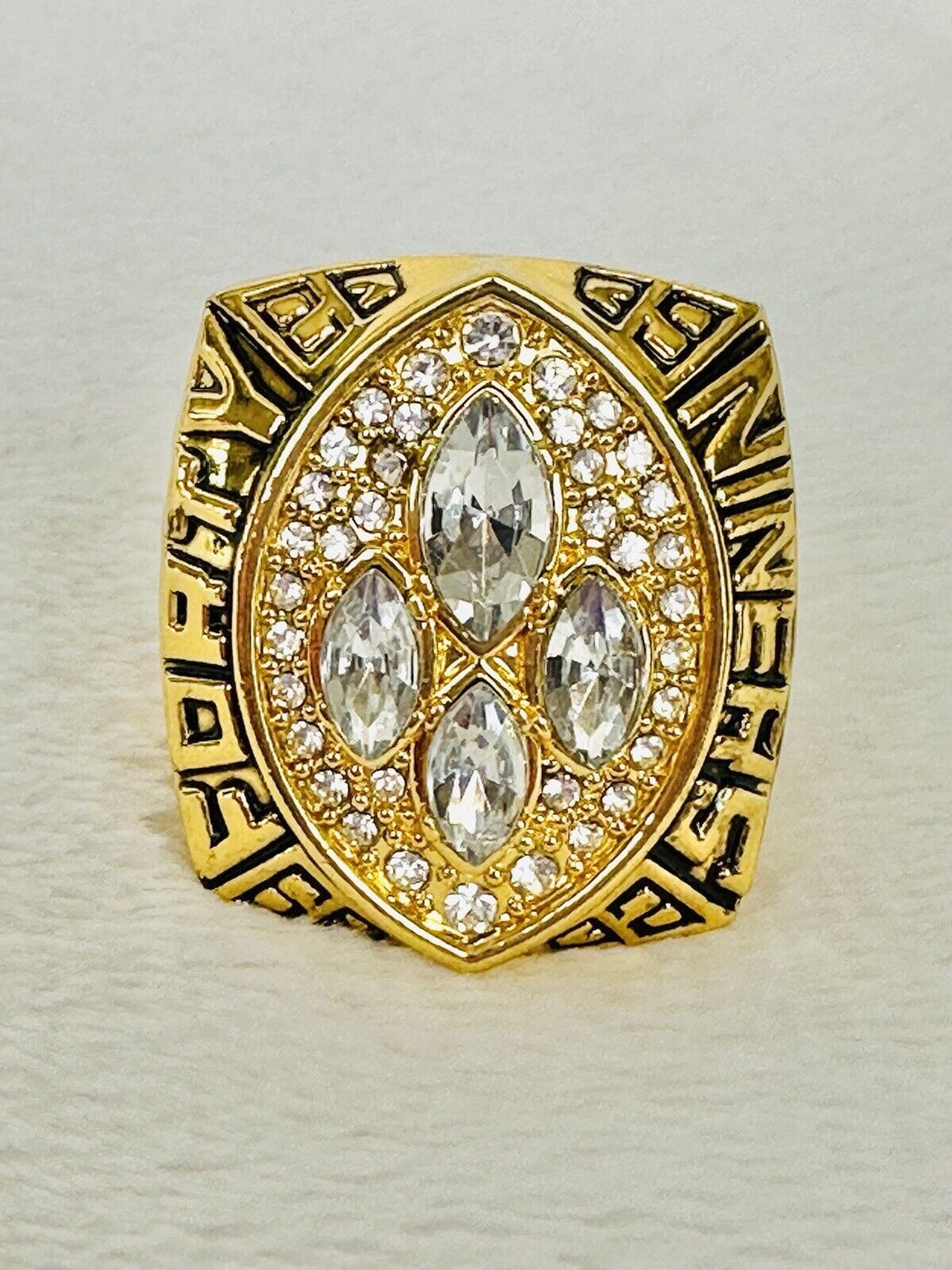 1989 San Francisco 49ers JOE MONTANA Ring W Box Championship, USA SHIP - EB Sports Champion's Cache