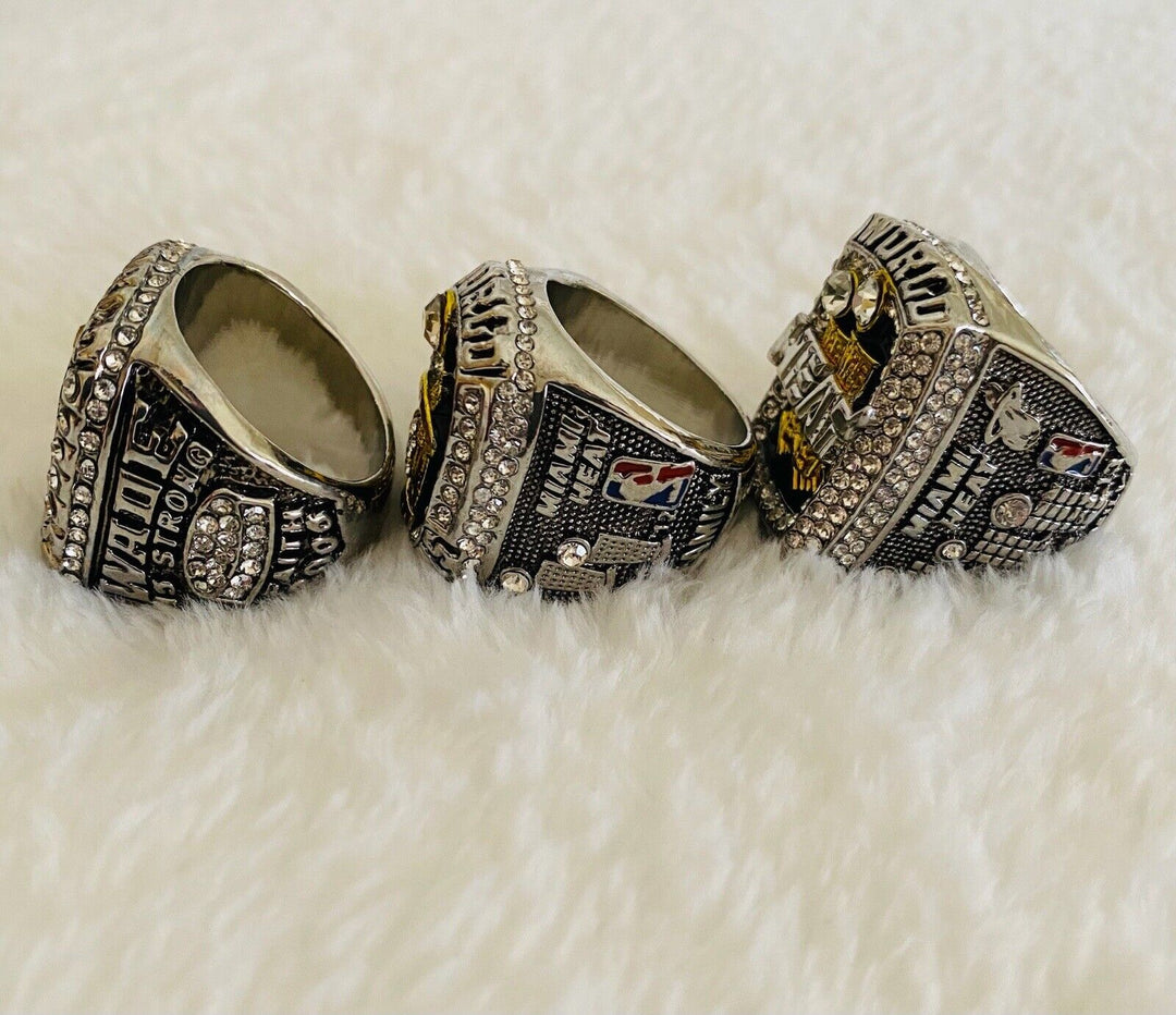 3 PCS Miami Heat Championship Complete Ring Set,  SHIP - EB Sports Champion's Cache