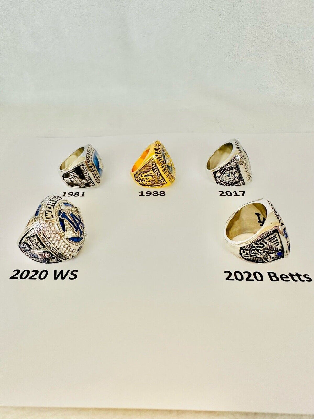 LA Dodgers Championship Rings,  SHIP.  PICK YOUR RING - EB Sports Champion's Cache