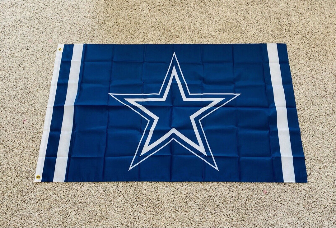 Dallas Cowboys                    Large 3 X 5 Flag/Banner       FREE SHIPPING!! - EB Sports Champion's Cache