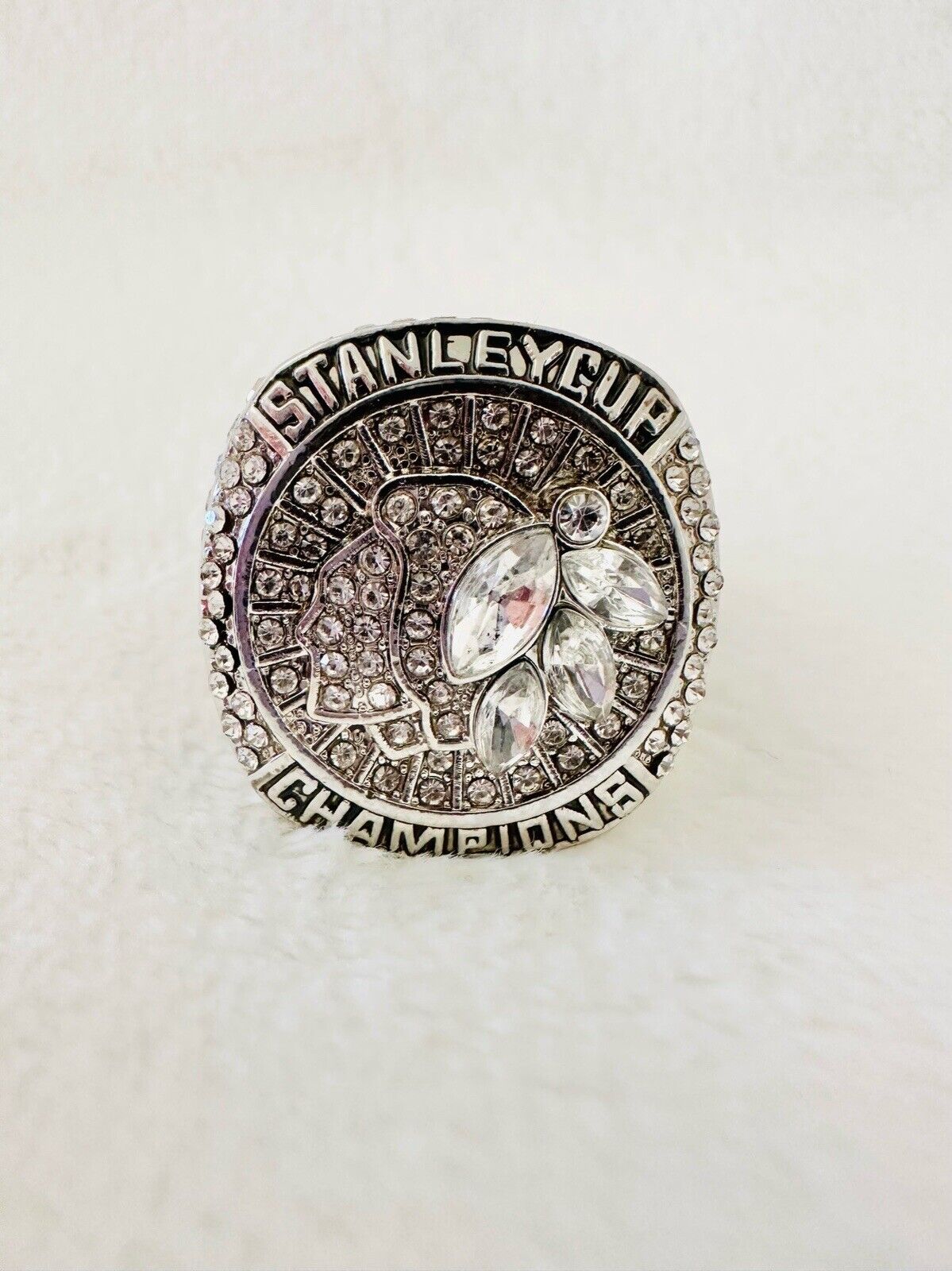 2015 Chicago Blackhawks Stanley Cup Championship Replica Ring,  SHIP - EB Sports Champion's Cache