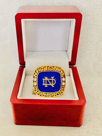 1973 Notre Dame Championship Display fan Ring W Box, US SHIP - EB Sports Champion's Cache