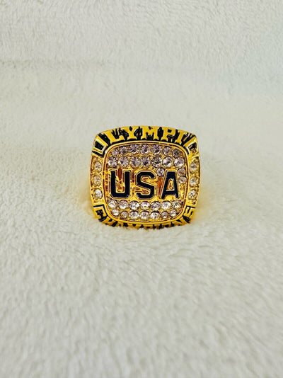 2016 USA RIO Olympic Gold Medal Basketball Championship Replica Ring,  SHIP - EB Sports Champion's Cache