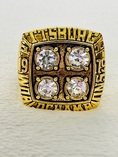 1979 Pittsburgh Steelers Ring - Super Bowl Championship Replica, USA SHIP - EB Sports Champion's Cache