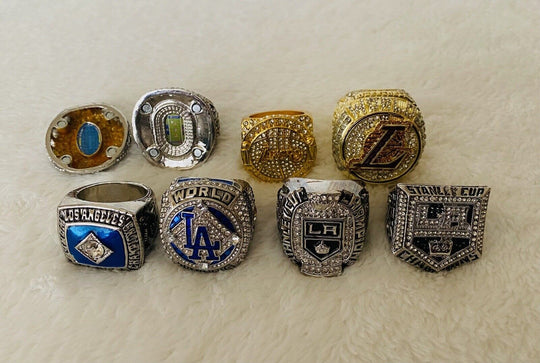 Los Angeles Ultimate Collection Championship Ring SET, US Ship NFL/NBA/MLB - EB Sports Champion's Cache