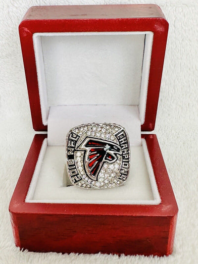 2016 Atlanta Falcons NFC Champions Championship Replica Ring W Box, US SHIP - EB Sports Champion's Cache