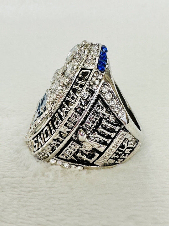 2018 New England Patriots Championship Ring Silver Plated, Brady, US SHIP - EB Sports Champion's Cache