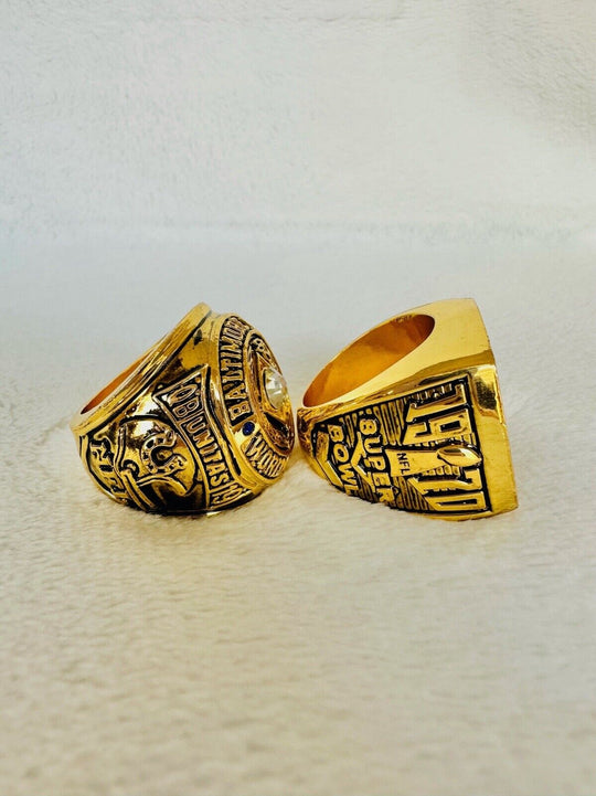 2PCS Baltimore Colts Championship Ring SET, US SHIP 1958/1970 - EB Sports Champion's Cache