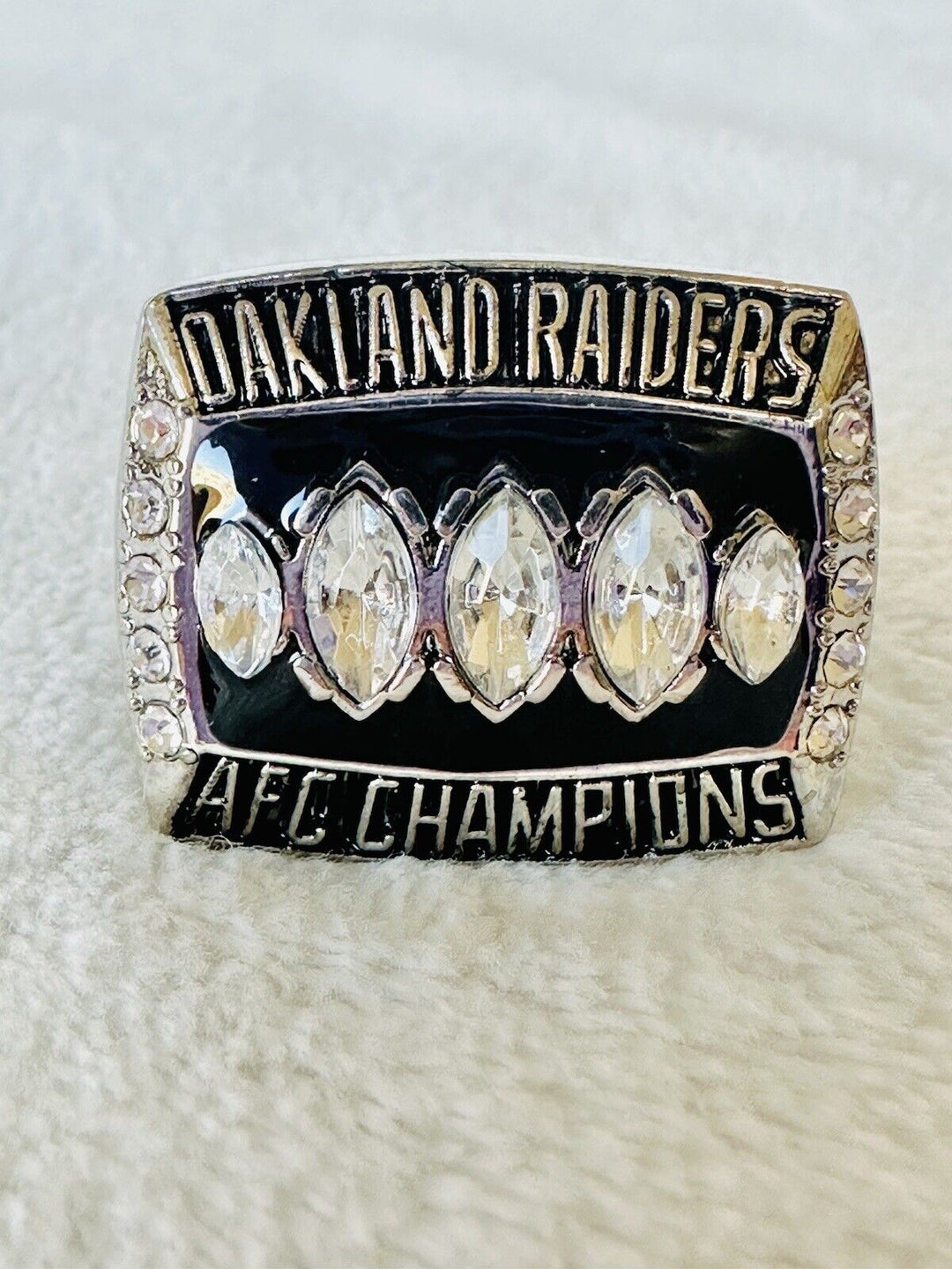 2002 Oakland Raiders Replica AFC Championship Ring, US SHIP - EB Sports Champion's Cache