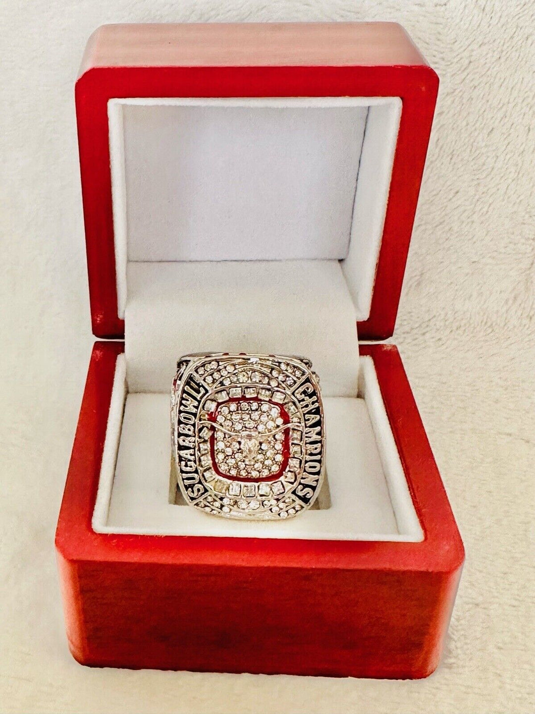 2018 University Of Texas LONGHORNS Sugar Bowl Championship Ring W Box, US SHIP - EB Sports Champion's Cache